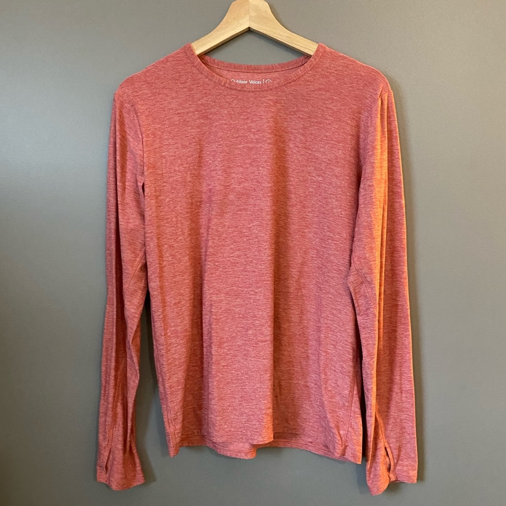 OUTDOOR VOICES | CloudKnit Longsleeve Small, color sold out